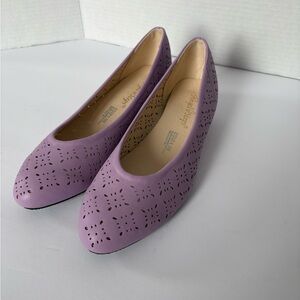 Angel Steps Purple Women's Shoes Kitten Heel Size 6.5 NEW